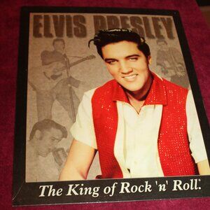 VINTAGE "ELVIS AN AMERICAN CLASSIC"  METAL SIGN